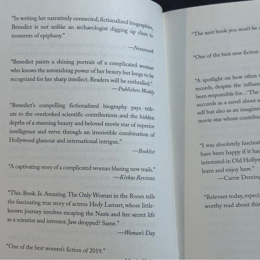 The Only Woman in the Room by Marie Benedict | Fiction | Paperback Book - Picture 7 of 8